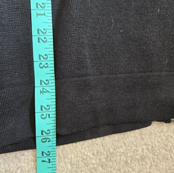 MEXX Black and Brown Grid Pattern Cotton Sweater. Mens L - Picture 6 of 7